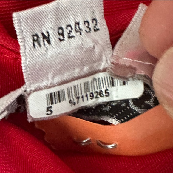 Kay Unger Red Asymmetrical 3/4 Sleeve Sheath Cocktail Midi Dress in Size 4 - Picture 7 of 11